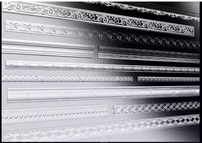 collection of moldings