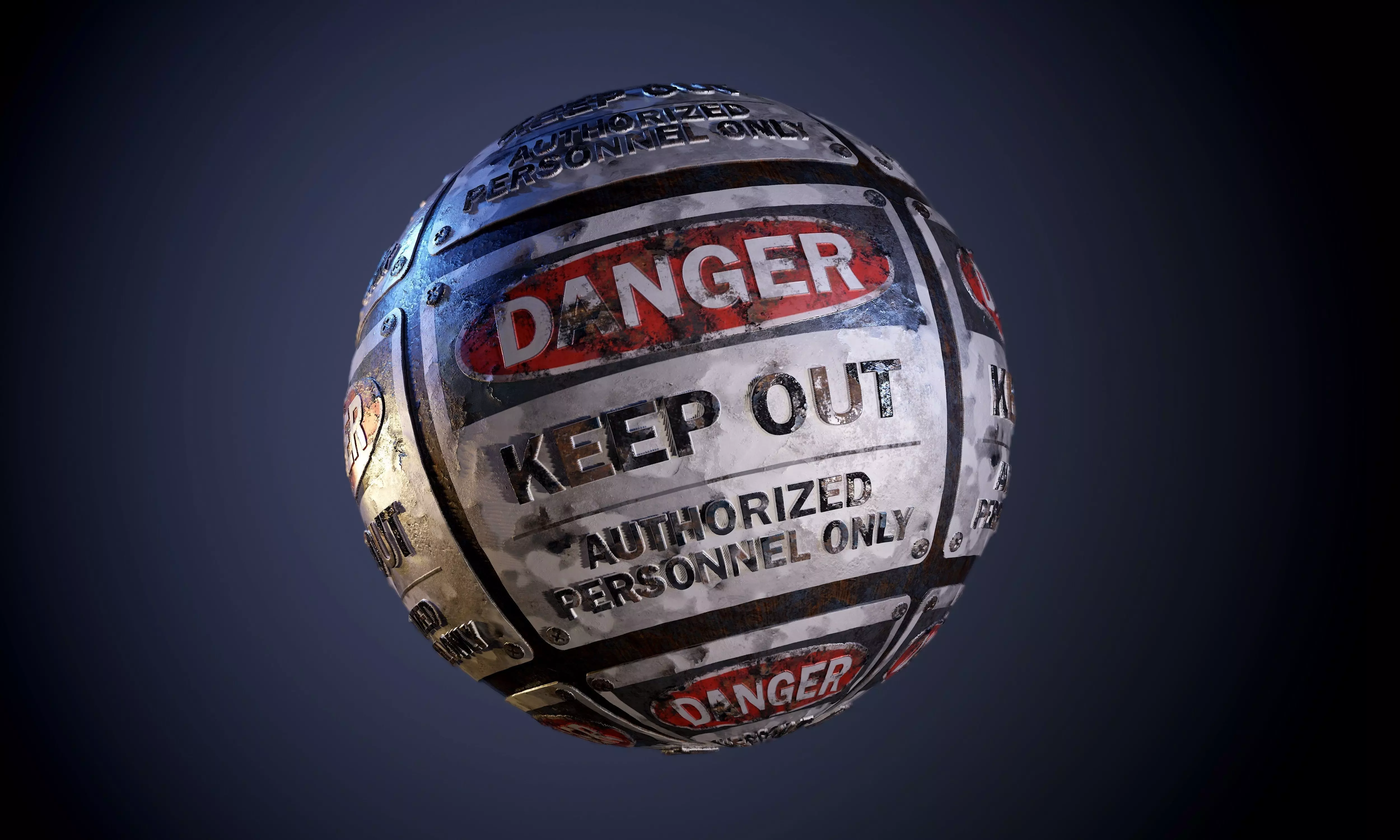 Danger Sign Texturing Danger Hazard Sign Rusty Dirty Seamless PBR Texture Texture | CGTrader