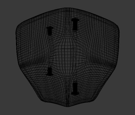 Shield - Wasp Shield 3D model_4