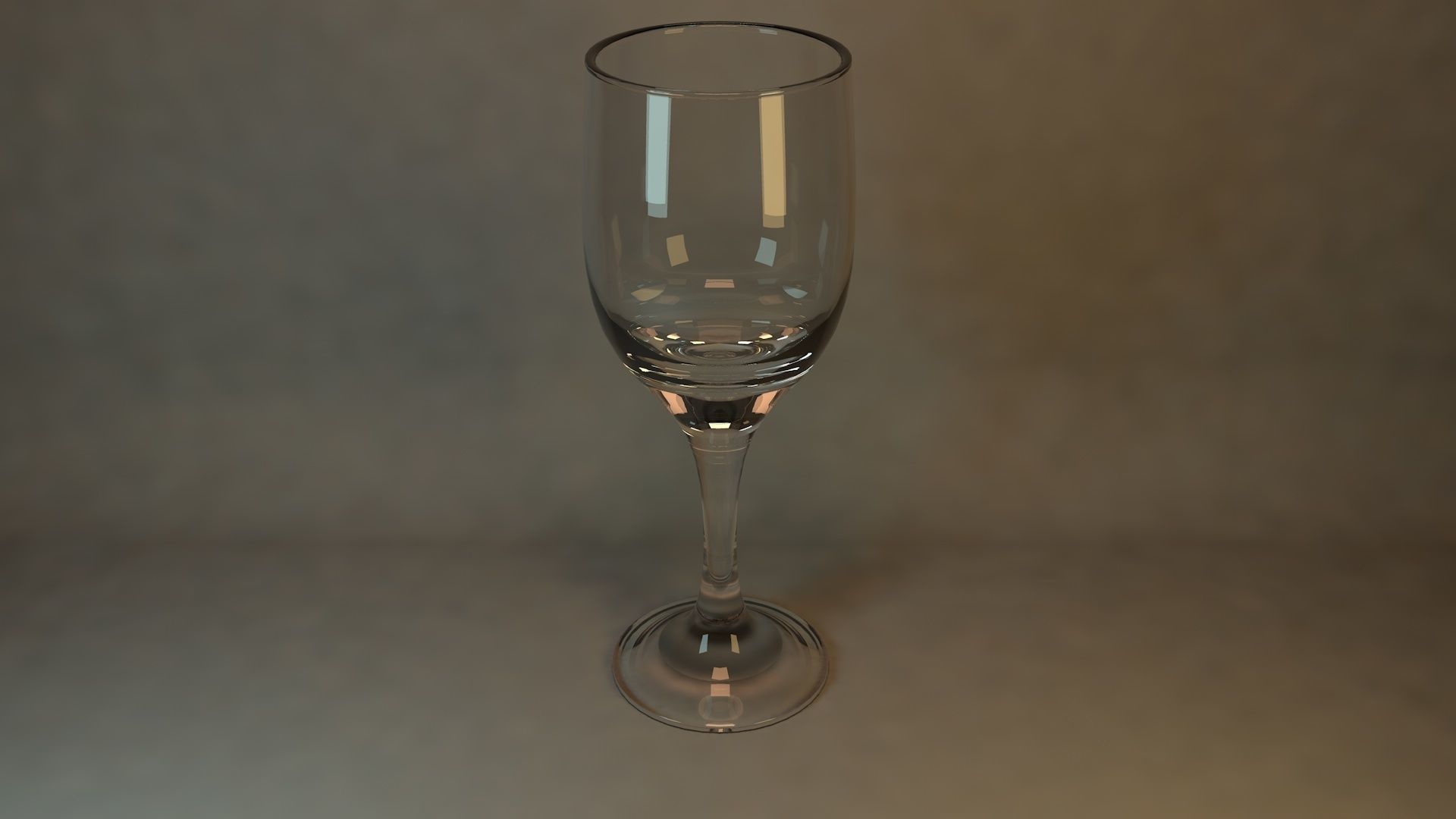 crystal glass 3D model_1