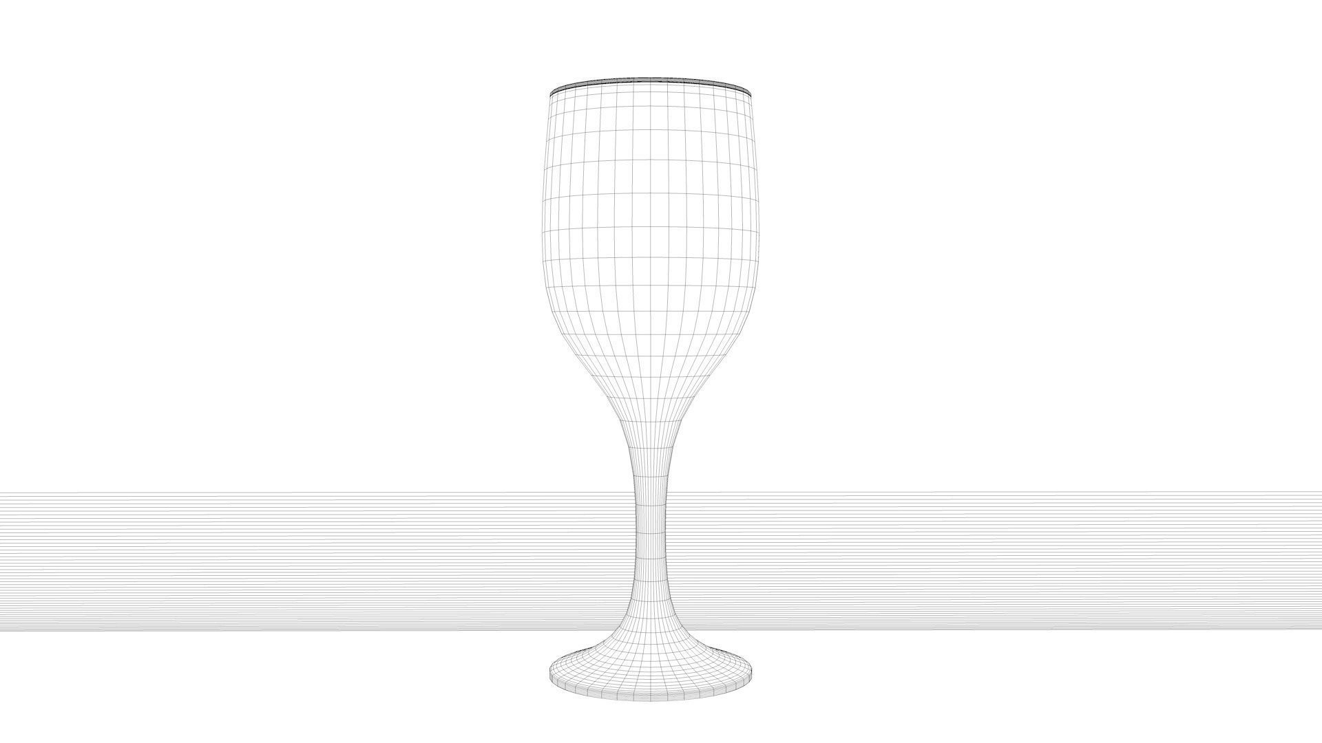 crystal glass 3D model_8