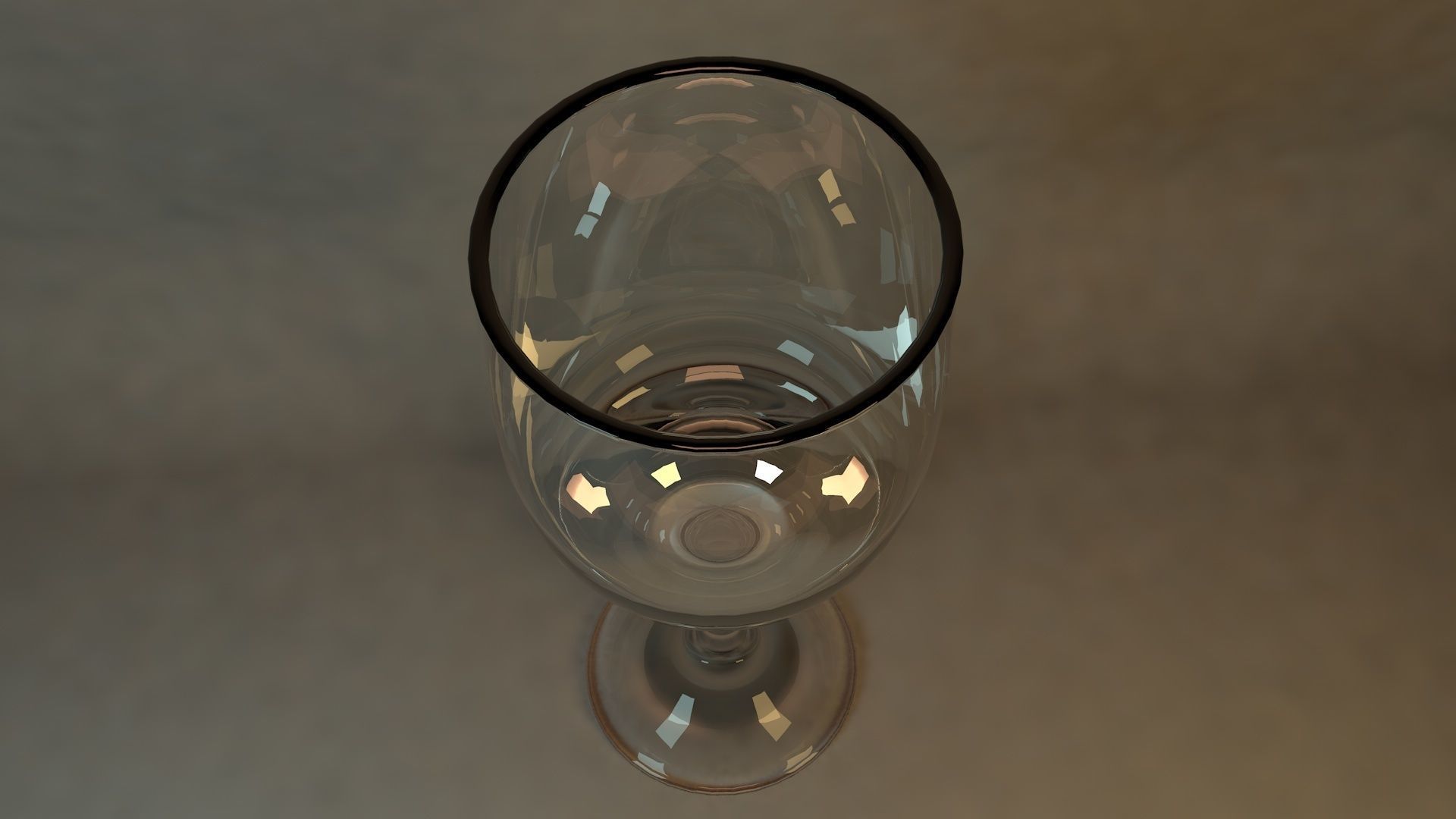 crystal glass 3D model_6