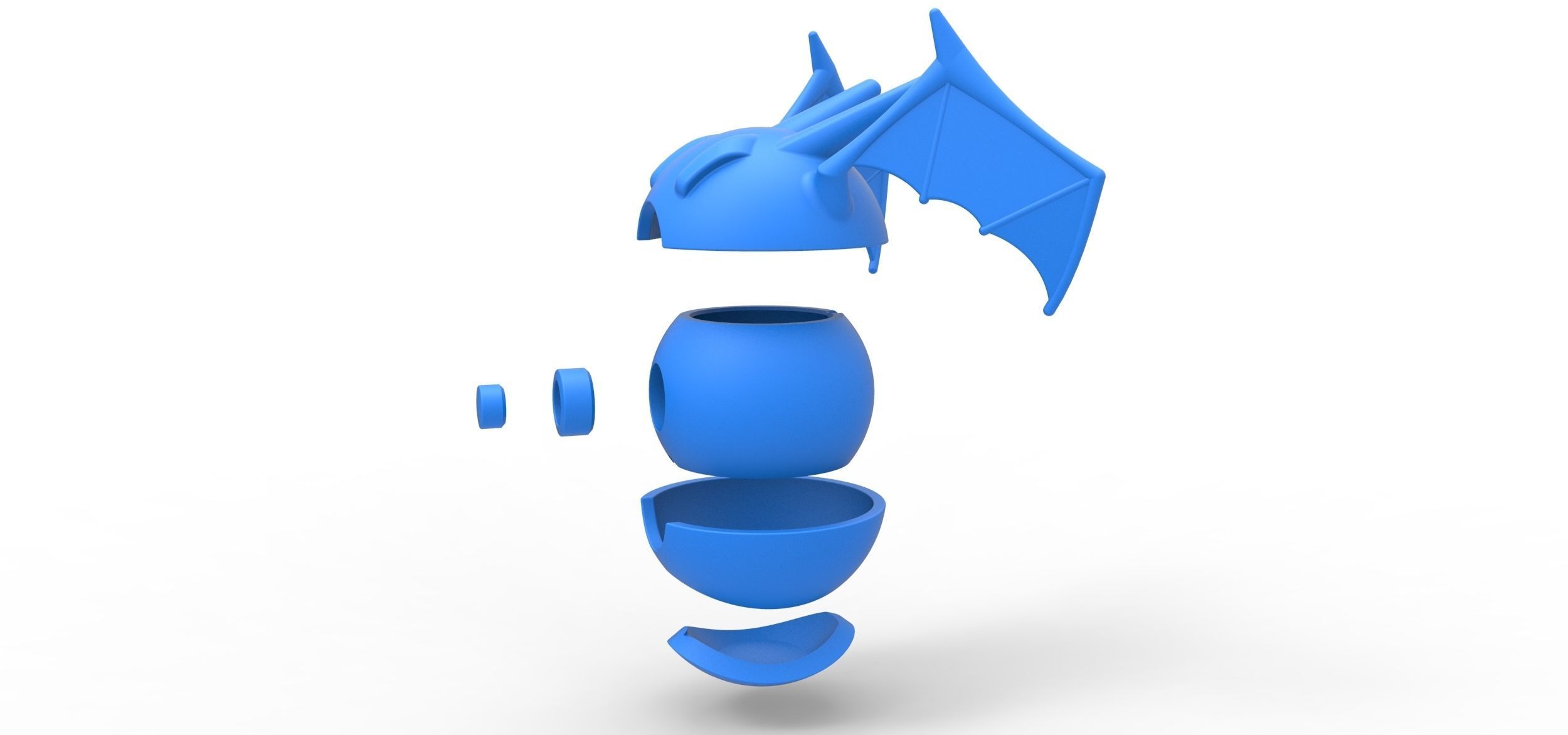 Charizard orb 3D print model_18