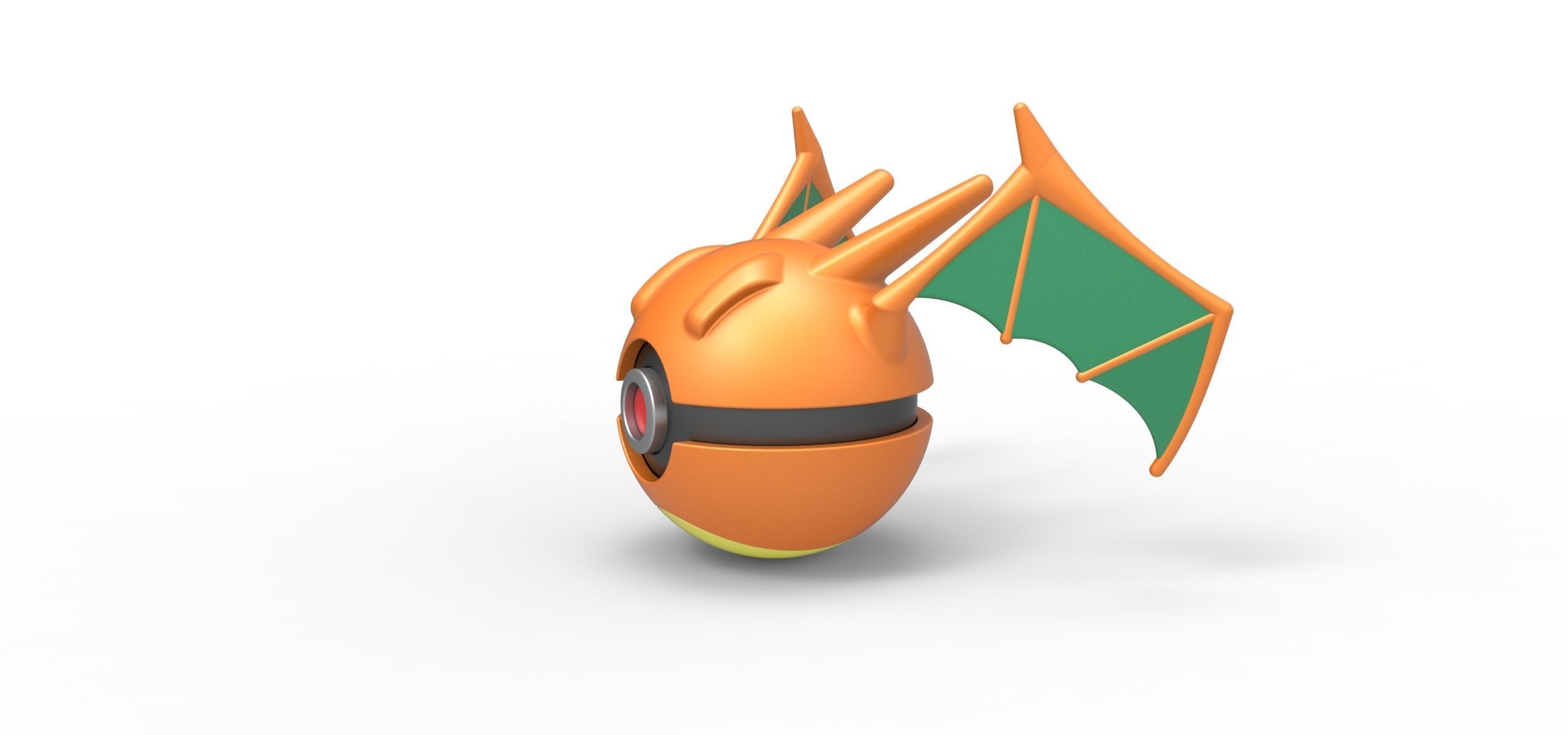 Charizard orb 3D print model_5
