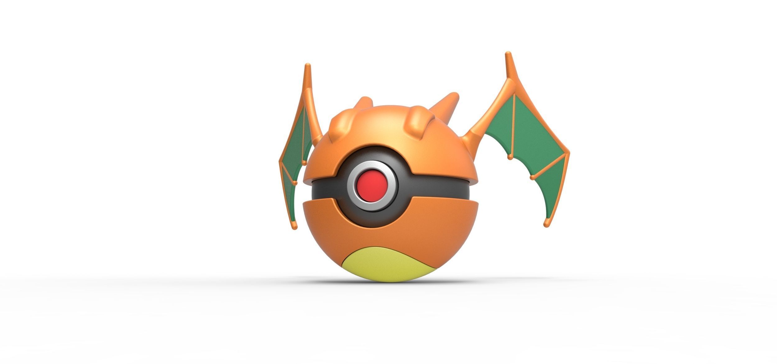 Charizard orb 3D print model_1