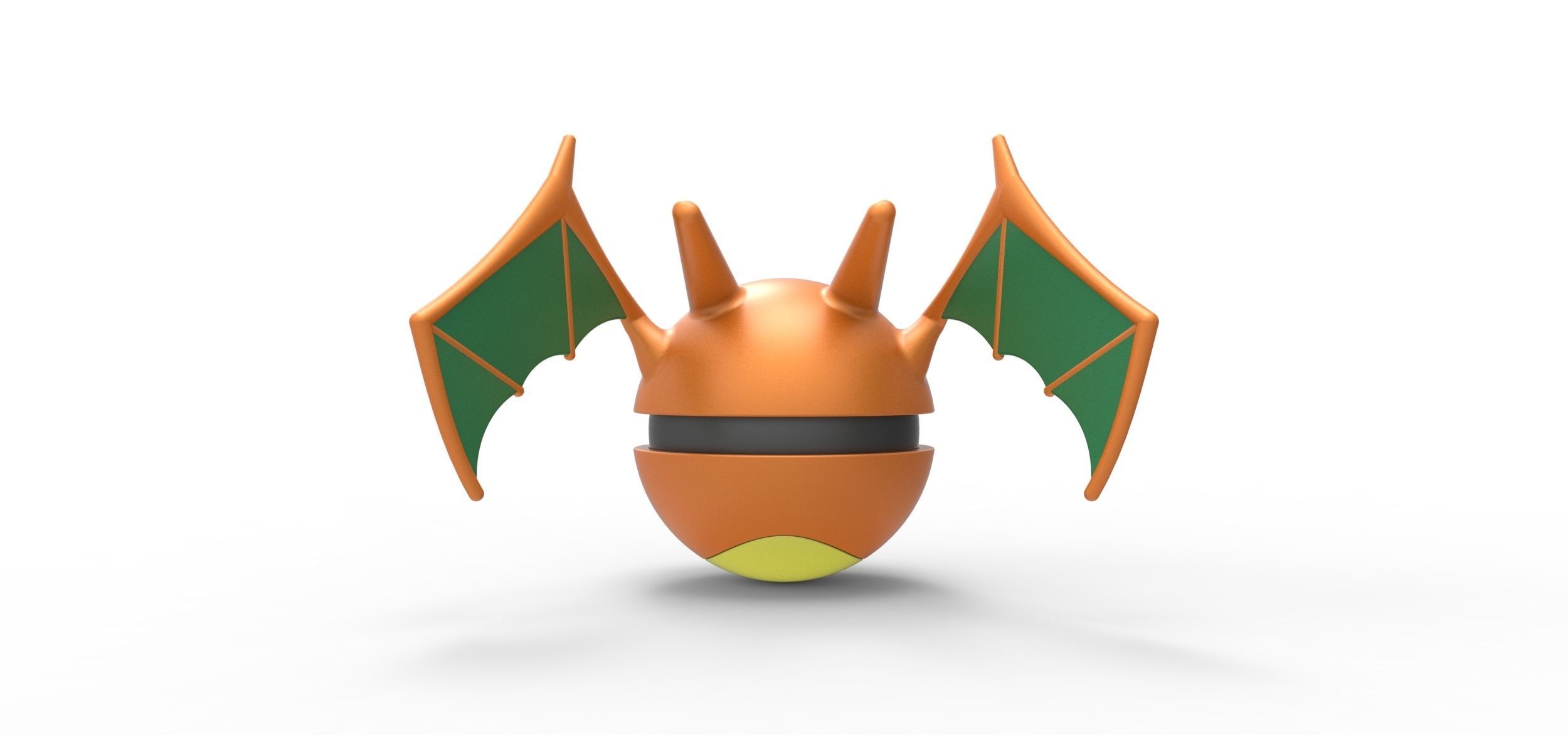Charizard orb 3D print model_8