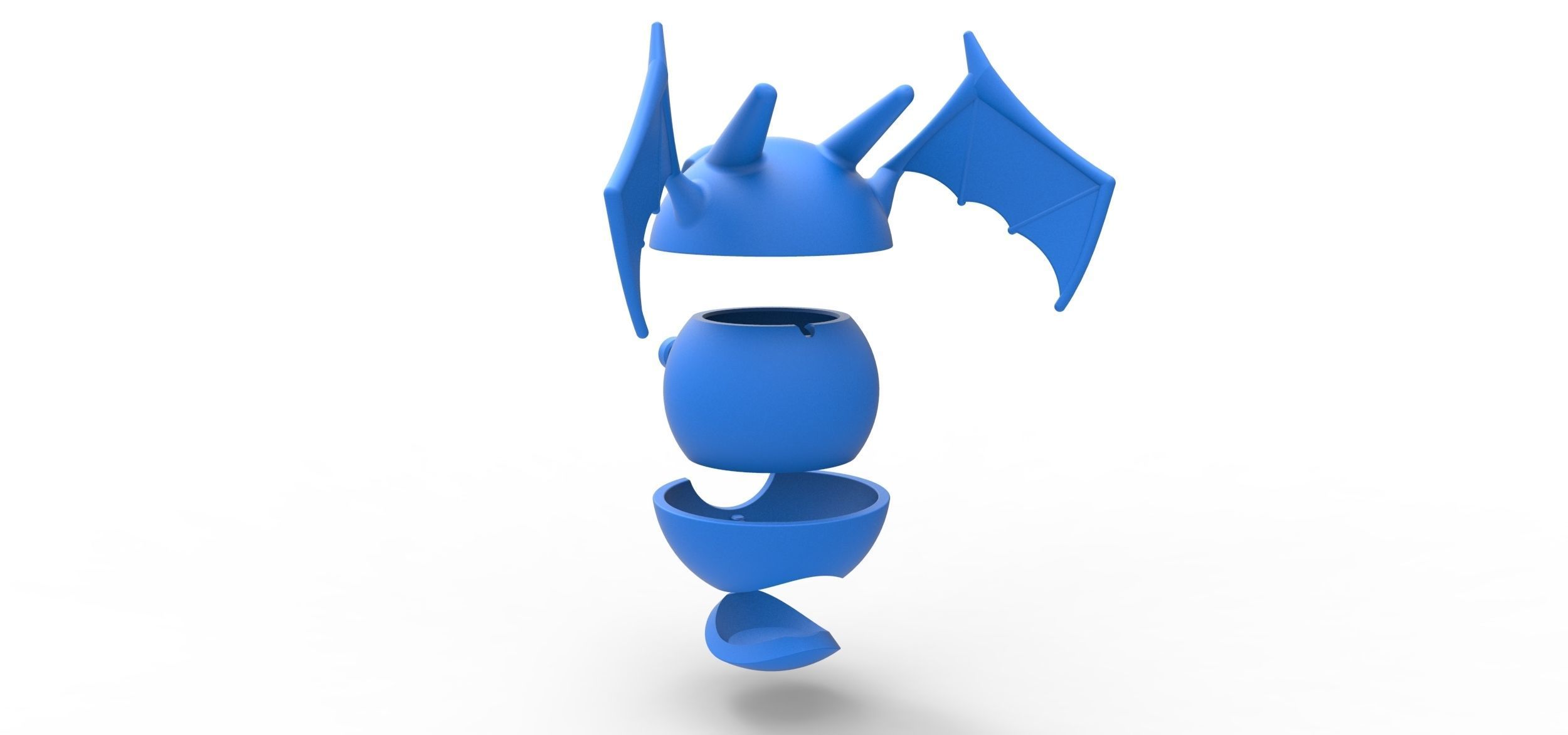 Charizard orb 3D print model_22