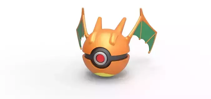 Charizard orb 3D print model