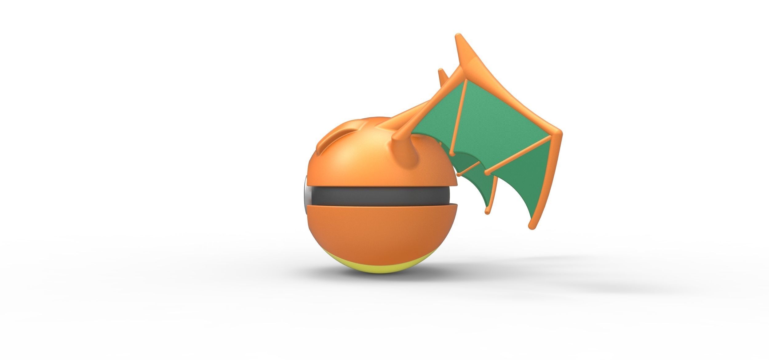 Charizard orb 3D print model_6