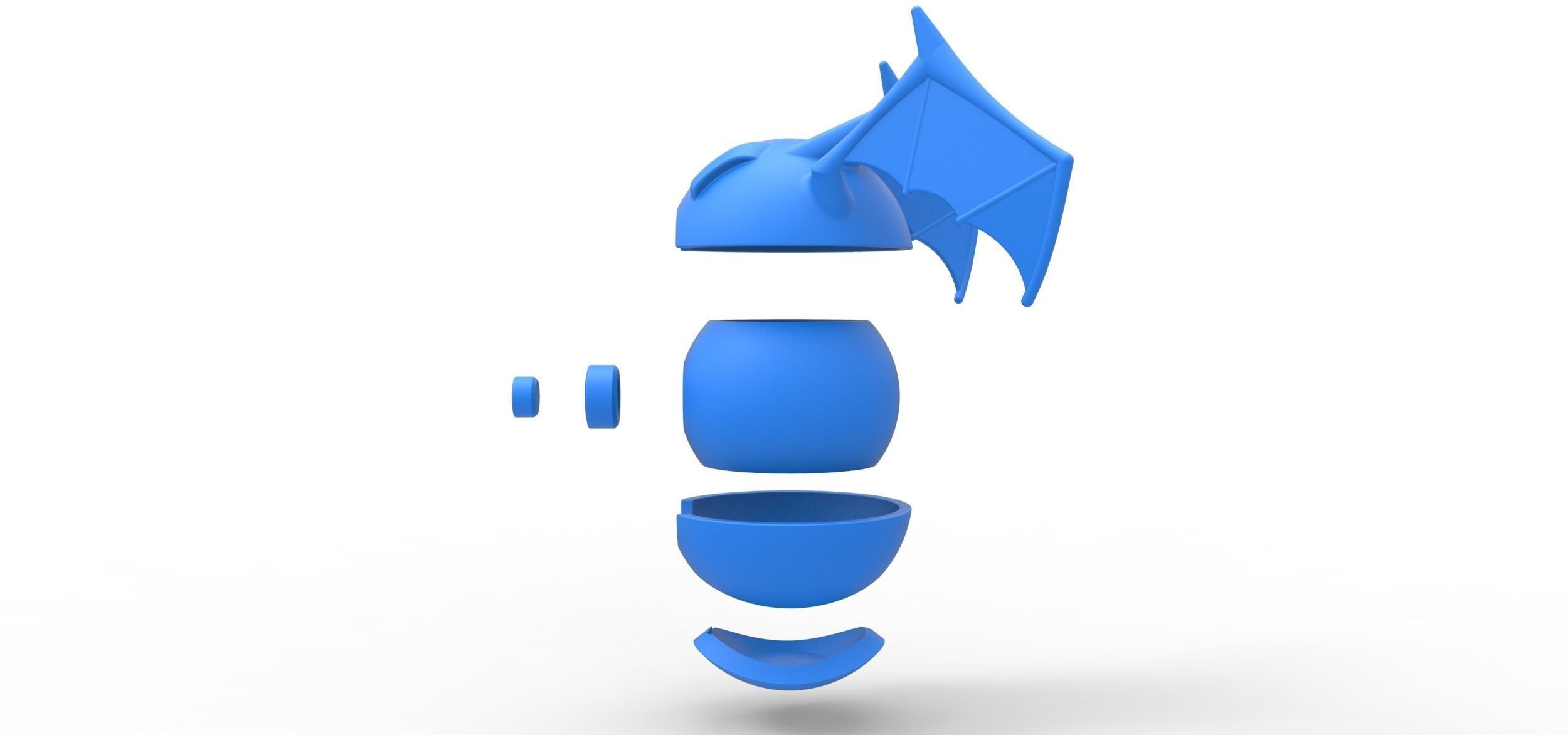 Charizard orb 3D print model_21