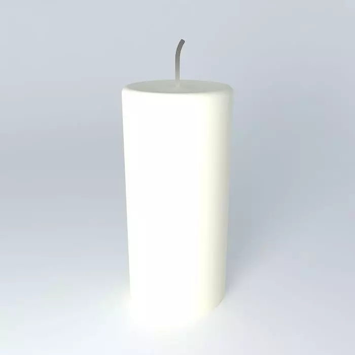 Candle Free 3D model