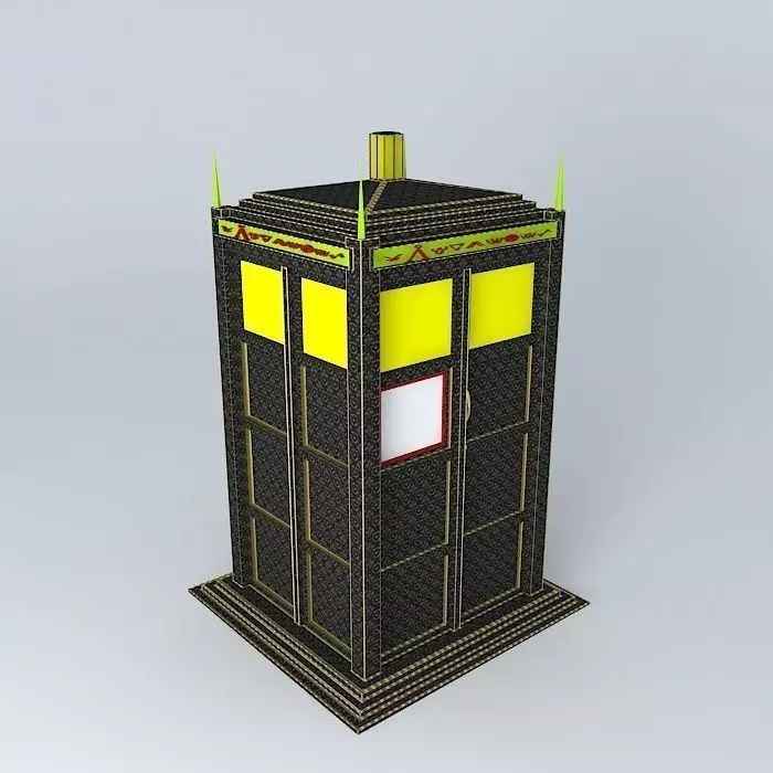TARYNIOUS An Ancient Gothic TARDIS Free 3D model