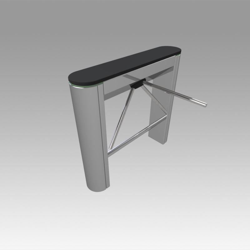 Turnstile tripod Trilock 3D model_1