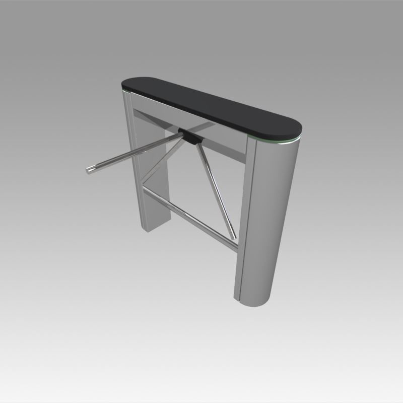 Turnstile tripod Trilock 3D model_3