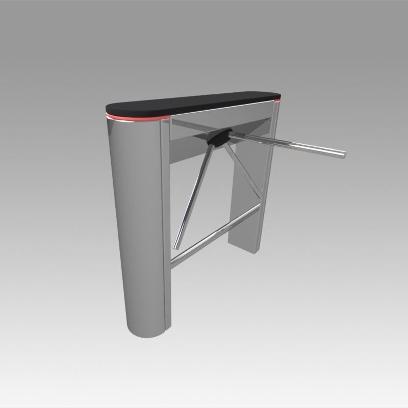 Turnstile tripod Trilock 3D model_13