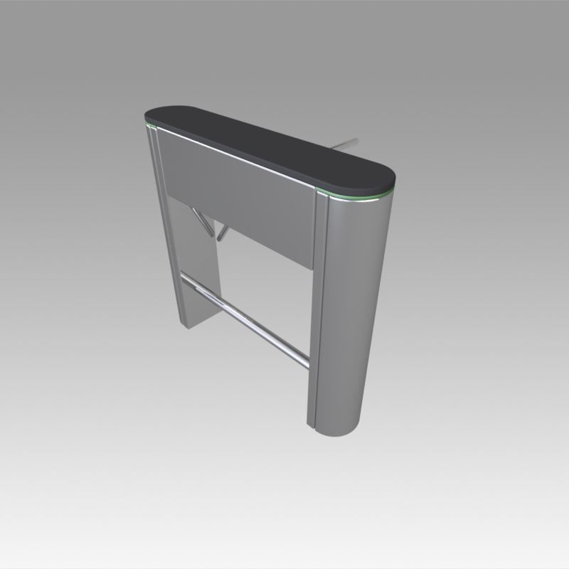 Turnstile tripod Trilock 3D model_7