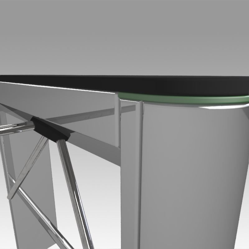 Turnstile tripod Trilock 3D model_11