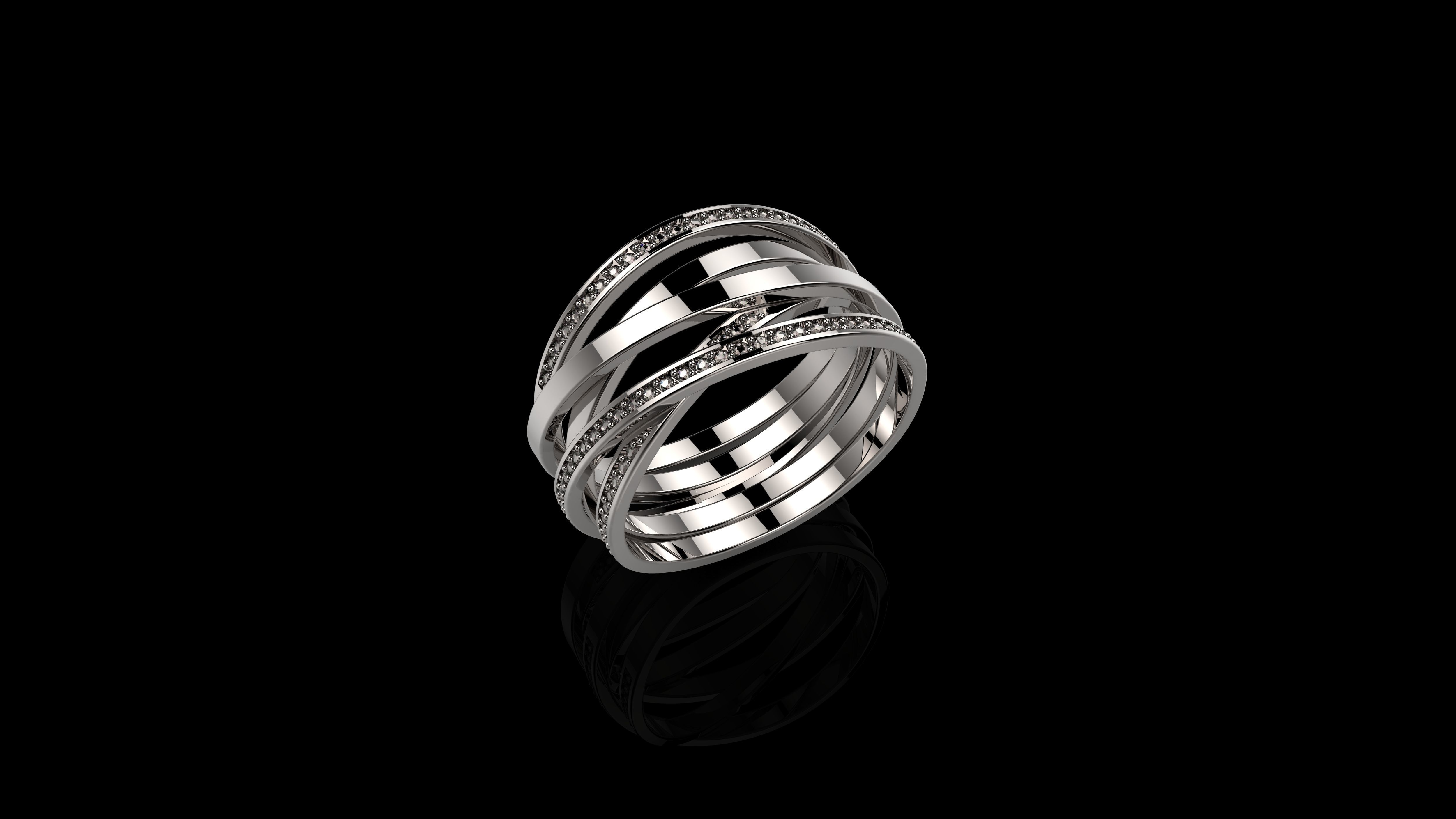 RINGS J498 3D print model_1