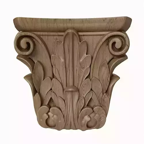 3D model pilaster CandidusPrugger art KA 628 3D model