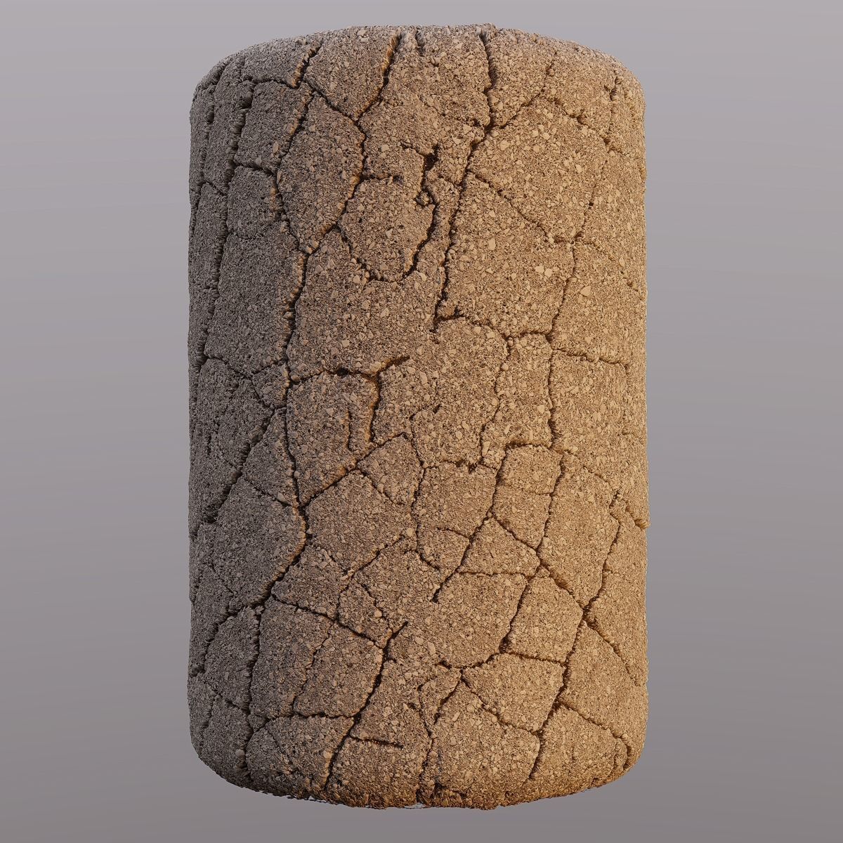 Cracked Asphalt PBR Texture Texture_2