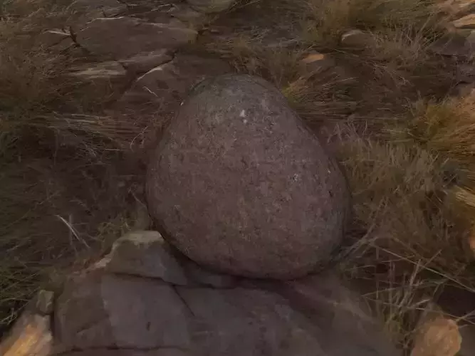 RockSmall1 rock Low-poly 3D model