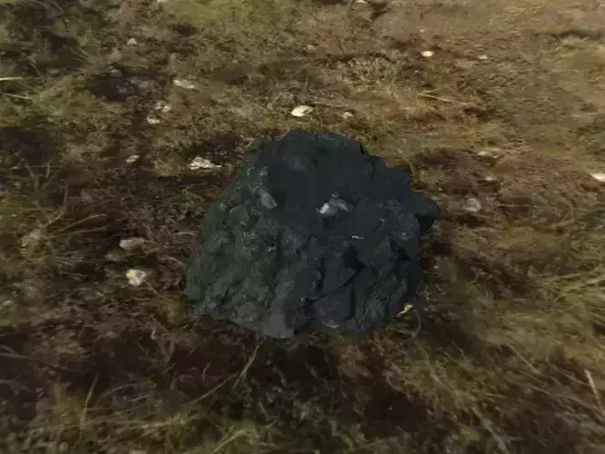TreeStump1 rock Low-poly 3D model