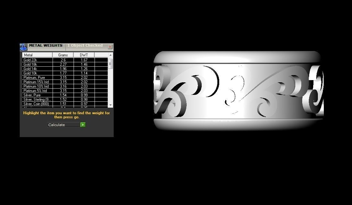 chain bracelets 05 3D print model_12