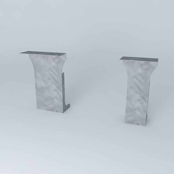 Simpson Strong Tie Hanger HF26N HF36N Free 3D model_1