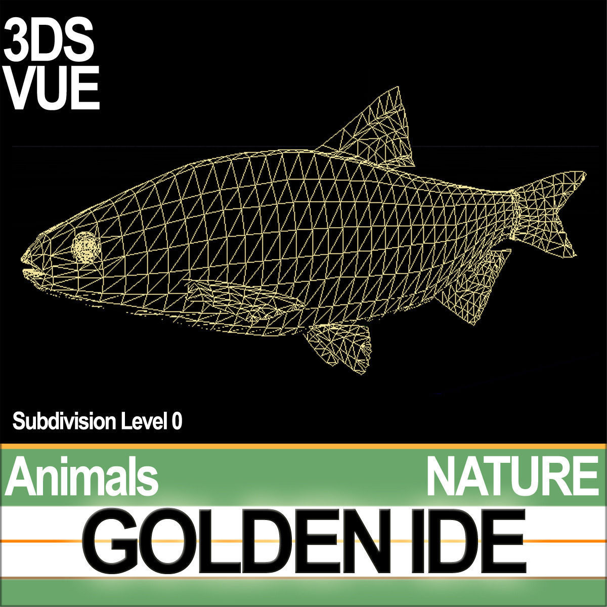 Golden Ide 3D model_5