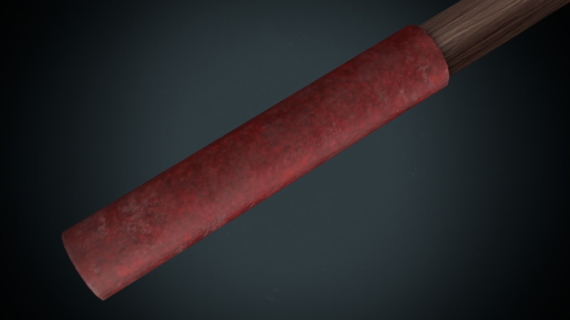 Stonebreaker arrow with handle Low-poly 3D model_6