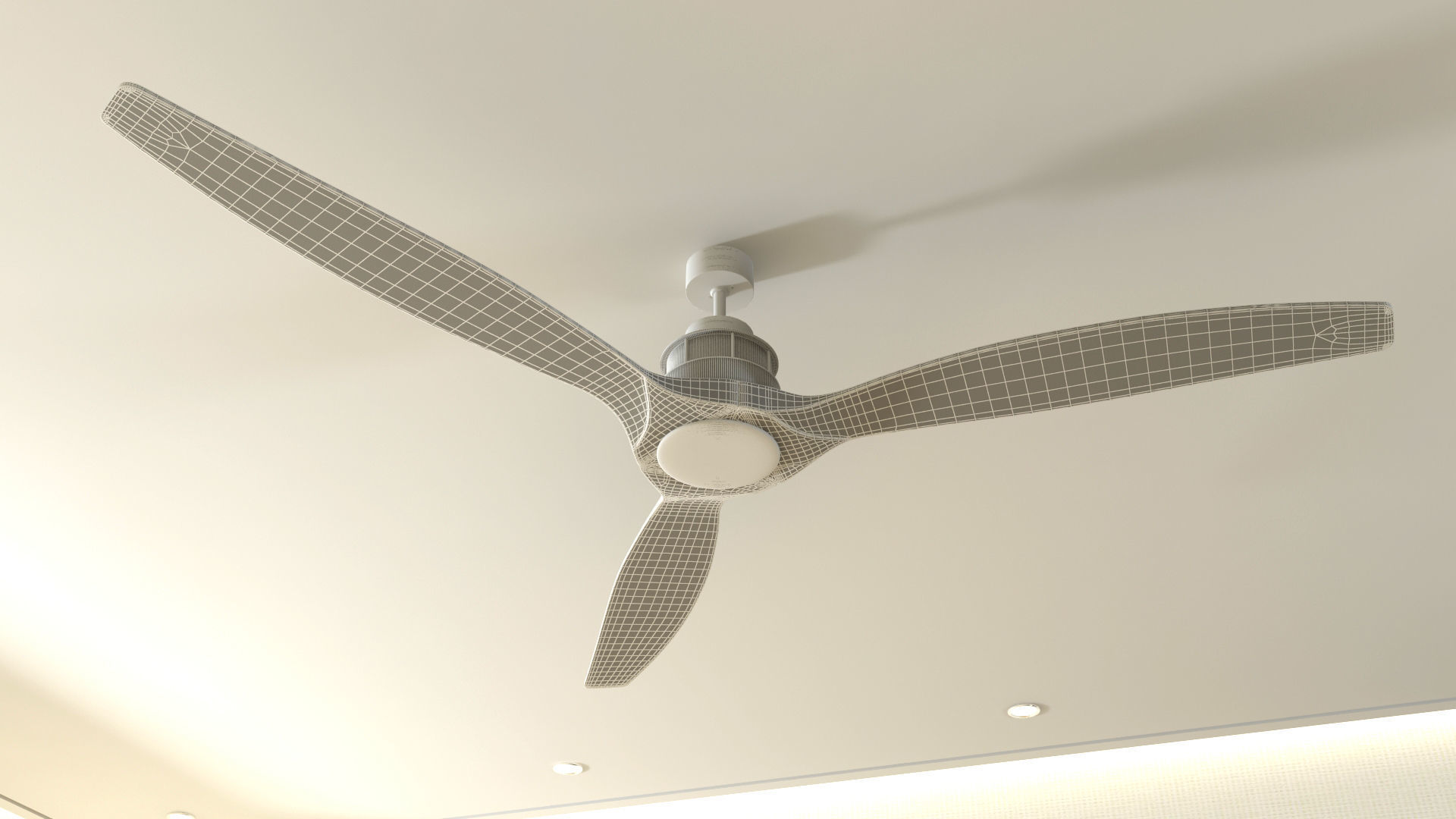 Akmani Ceiling Fan 3D model_5