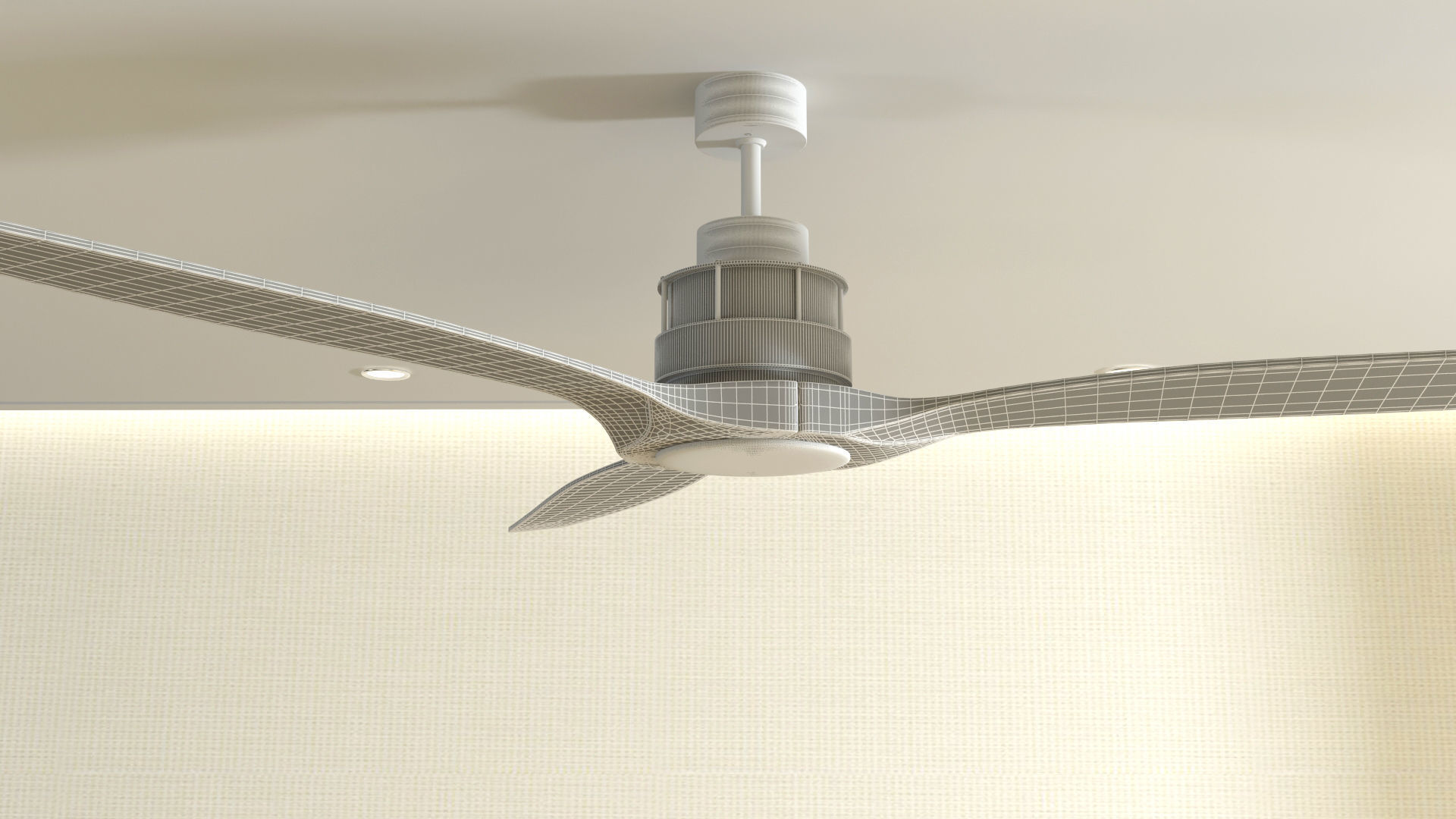 Akmani Ceiling Fan 3D model_3