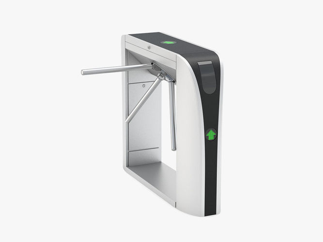Electronic Tripod Turnstile Gate by Frezzy 3D model