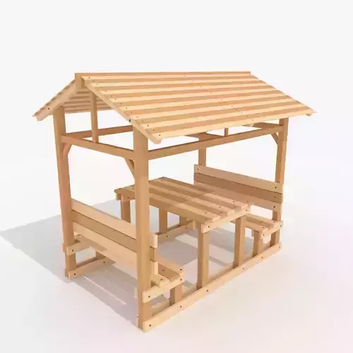 Picnic Table Free 3D model