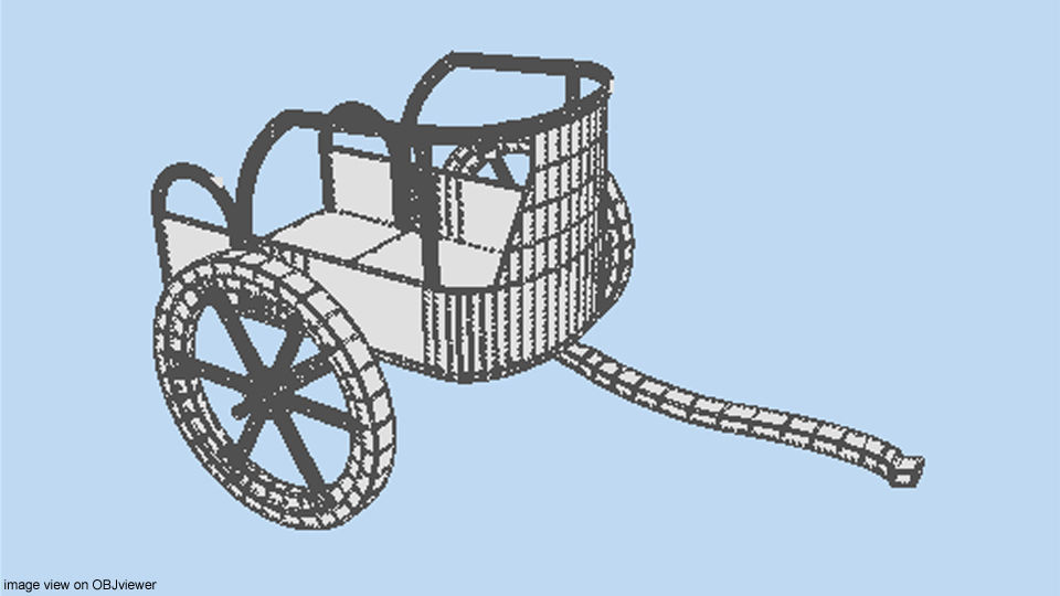 Chariot - Hittites 3D model_4