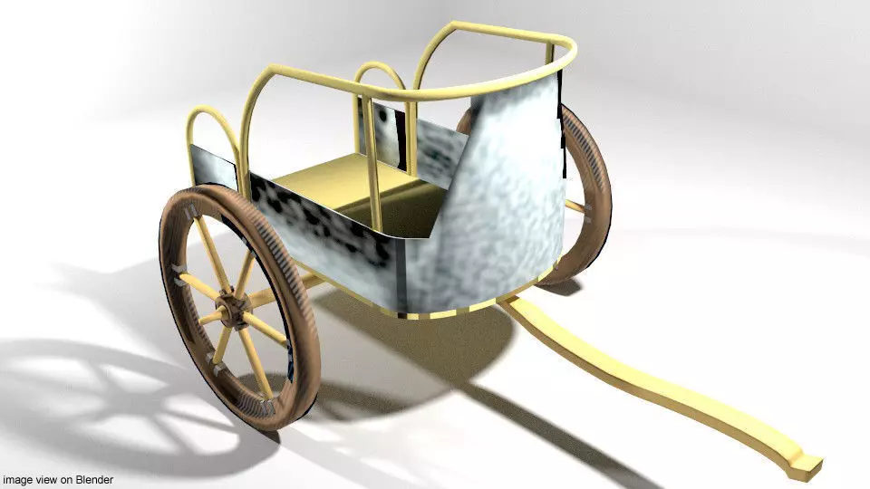 Chariot - Hittites 3D model_0