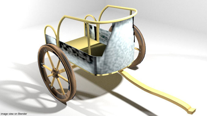 Chariot - Hittites 3D model