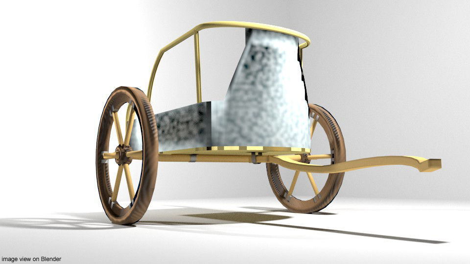 Chariot - Hittites 3D model_2