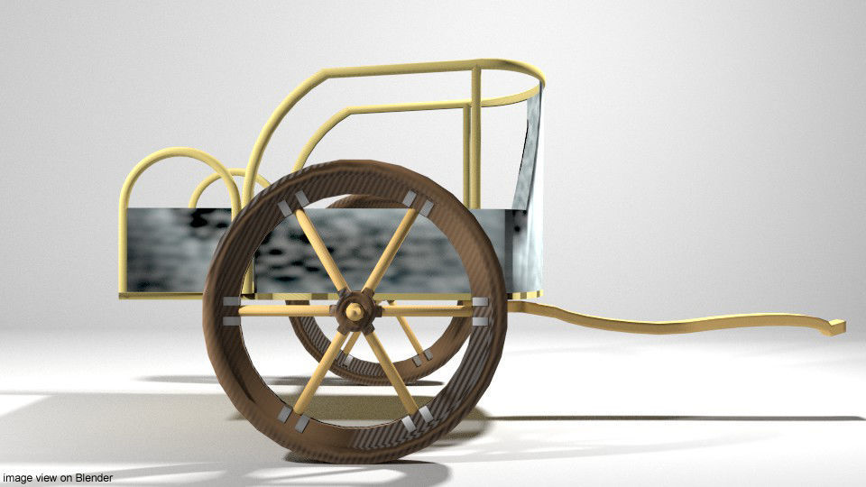 Chariot - Hittites 3D model_1