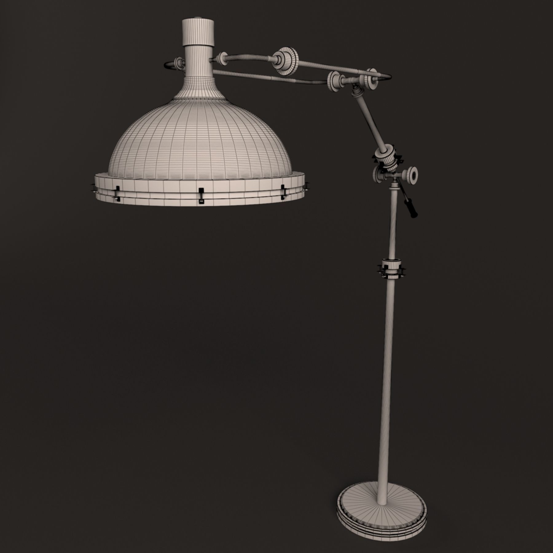 floor lamp Free 3D model_3