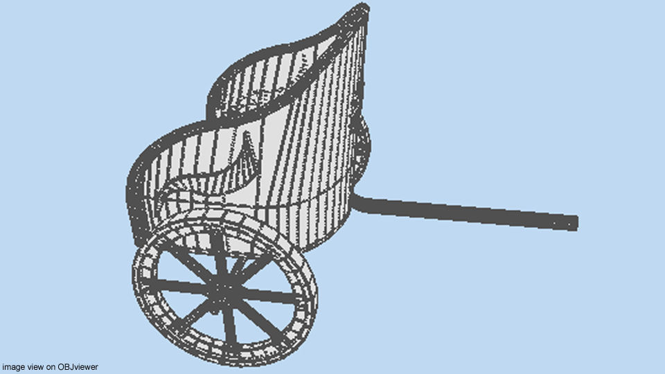 Chariot - Roman 3D model_4