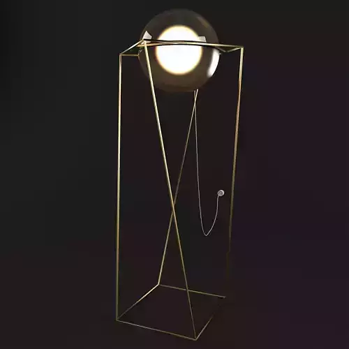floor lamp02 Free 3D model