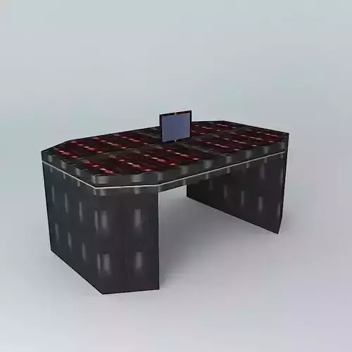 A Futuristic Table Free 3D model