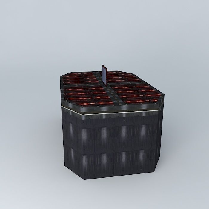A Futuristic Table Free 3D model_2