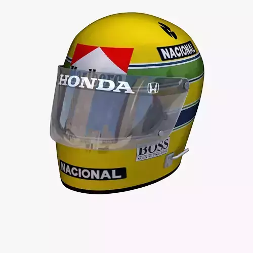 Ayrton Senna helmet 1976