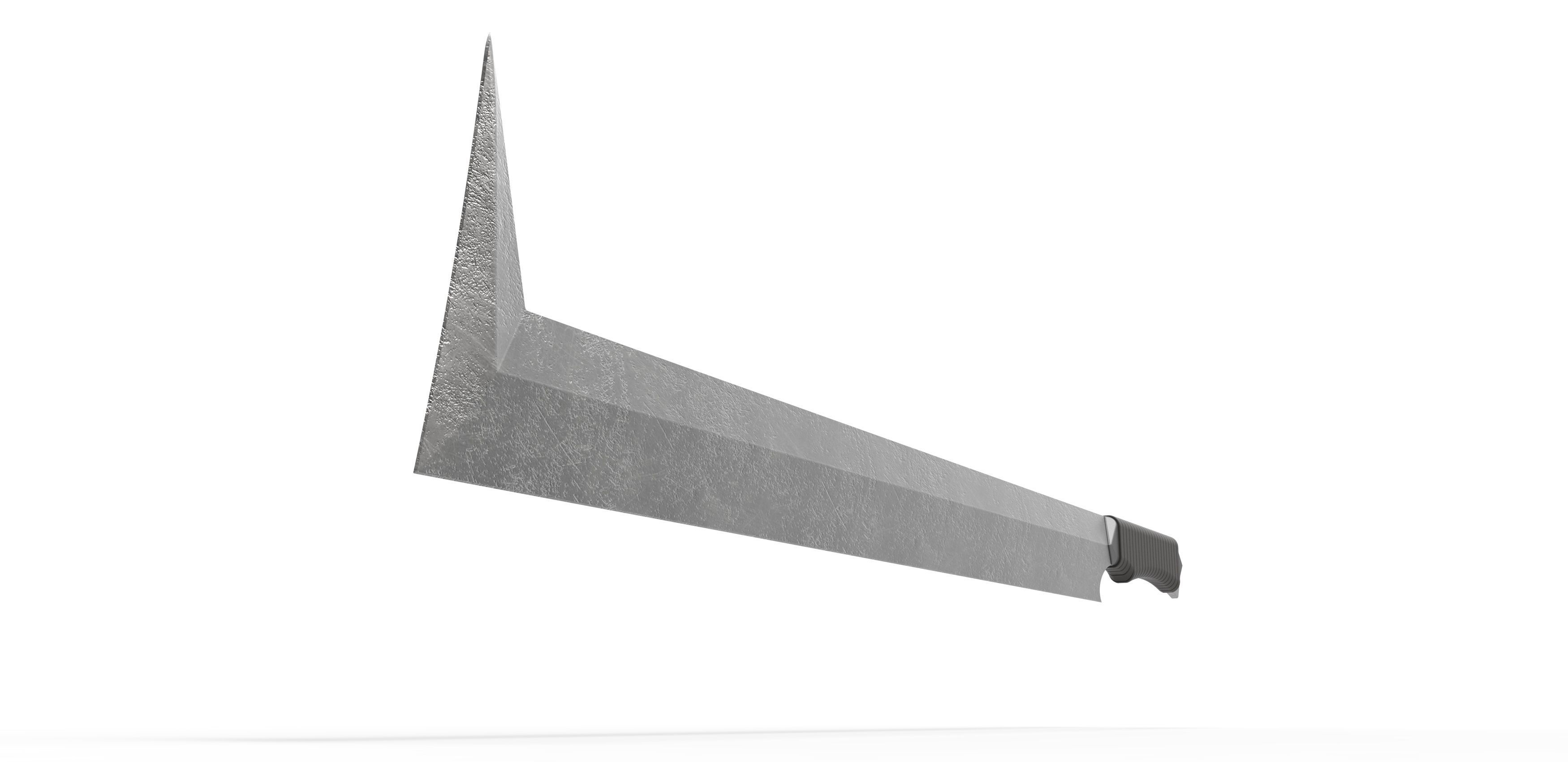 Sword of Uruk Hai from the movie Lord of the rings 2001 3D print model_2