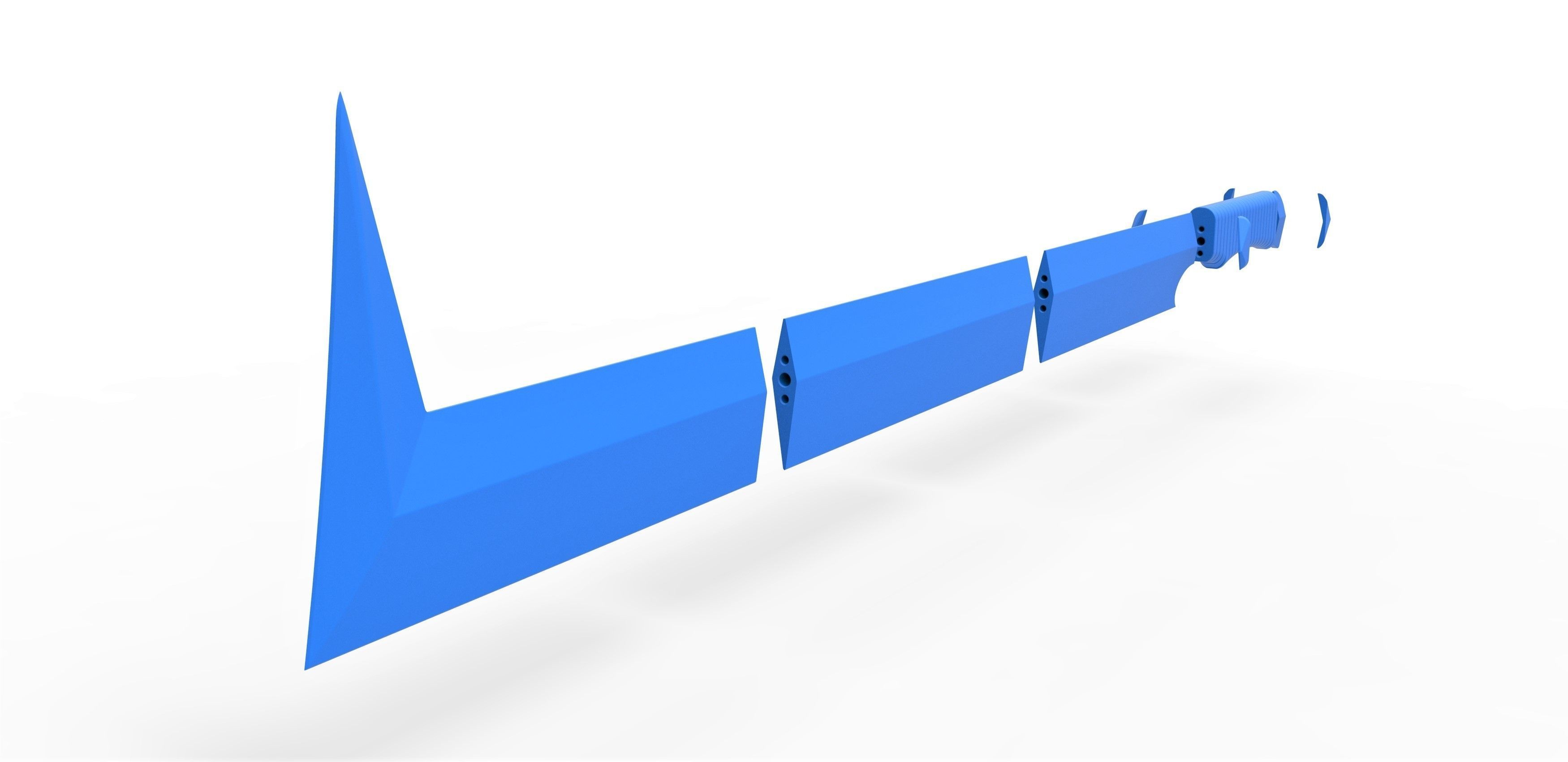 Sword of Uruk Hai from the movie Lord of the rings 2001 3D print model_20