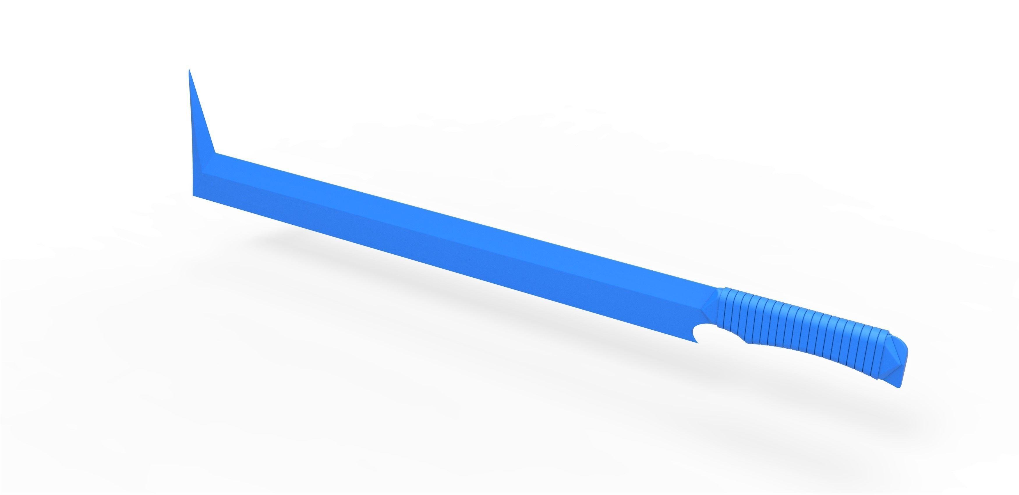 Sword of Uruk Hai from the movie Lord of the rings 2001 3D print model_16