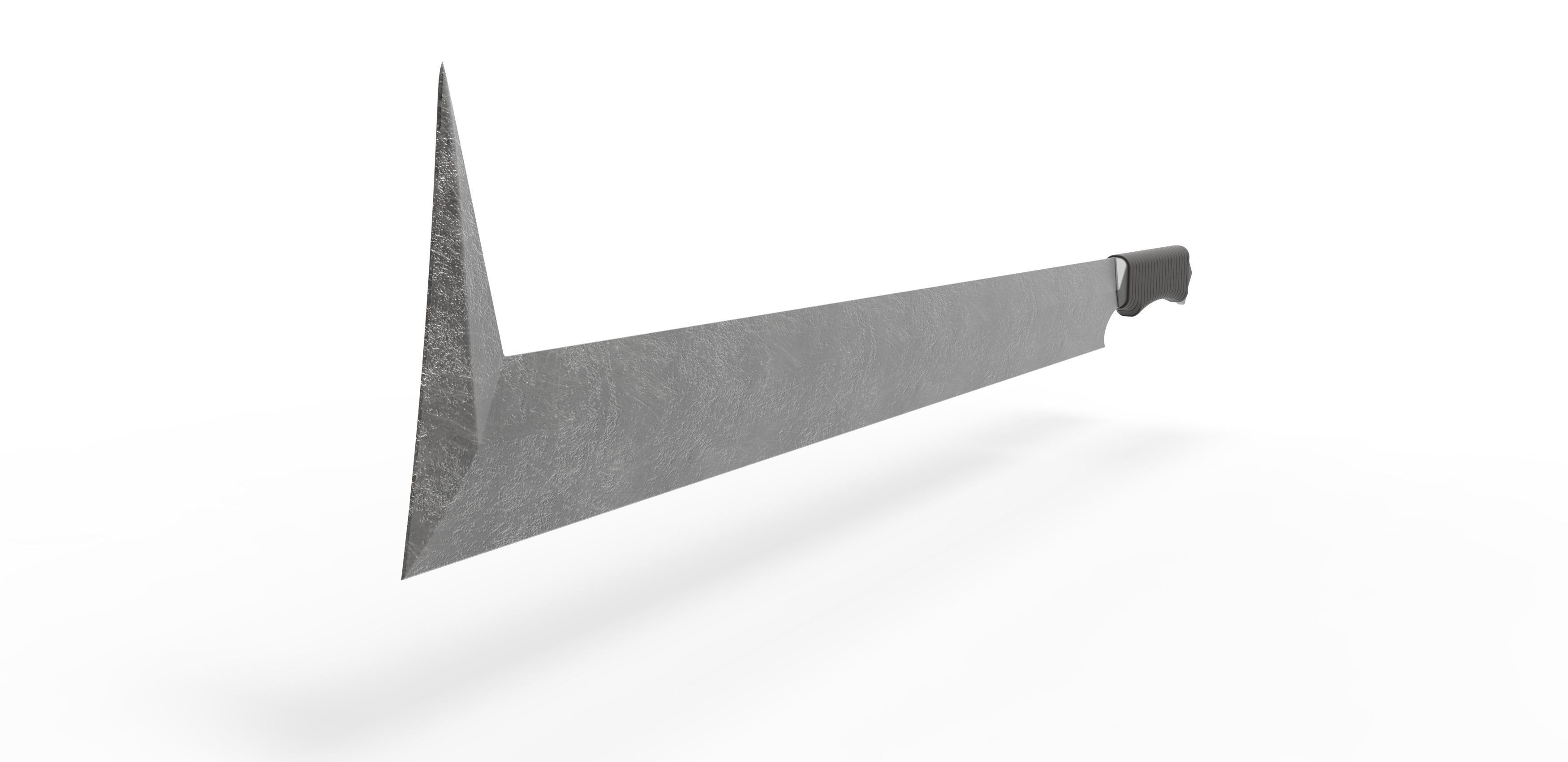 Sword of Uruk Hai from the movie Lord of the rings 2001 3D print model_1