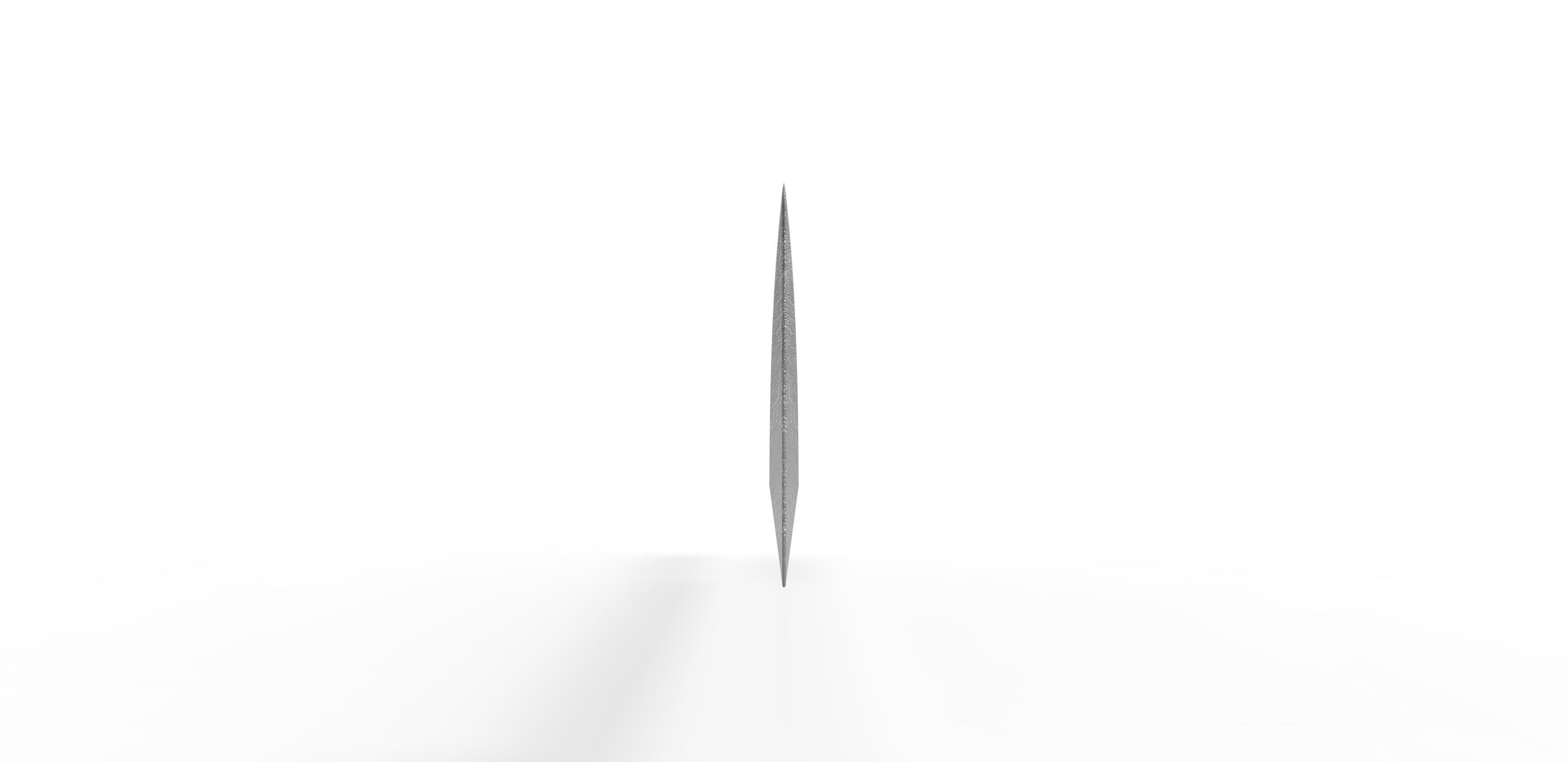 Sword of Uruk Hai from the movie Lord of the rings 2001 3D print model_3